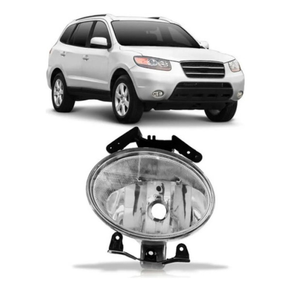 Farol Milha Auxiliar Hyundai Santa Fé 2007 2008 2009 2010