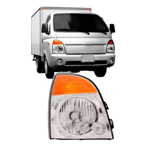 Farol Para Hyundai Hr 2008 2009 2010 2011 Pisca Âmbar