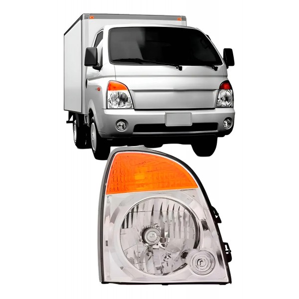 Farol Para Hyundai Hr 2008 2009 2010 2011 Pisca Âmbar