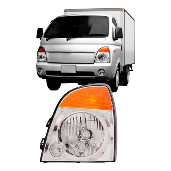 Farol Para Hyundai Hr 2008 2009 2010 2011 Pisca Âmbar