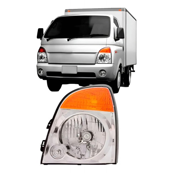 Farol Para Hyundai Hr 2008 2009 2010 2011 Pisca Âmbar