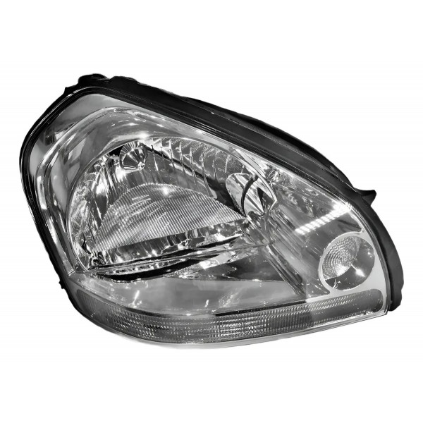 Farol Tucson 2005 A 2016 Cromado Pisca Cristal