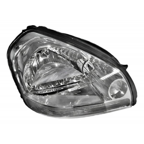 Farol Tucson 2005 A 2016 Cromado Pisca Cristal