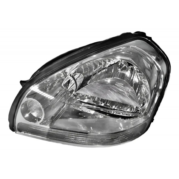 Farol Tucson 2005 A 2016 Cromado Pisca Cristal