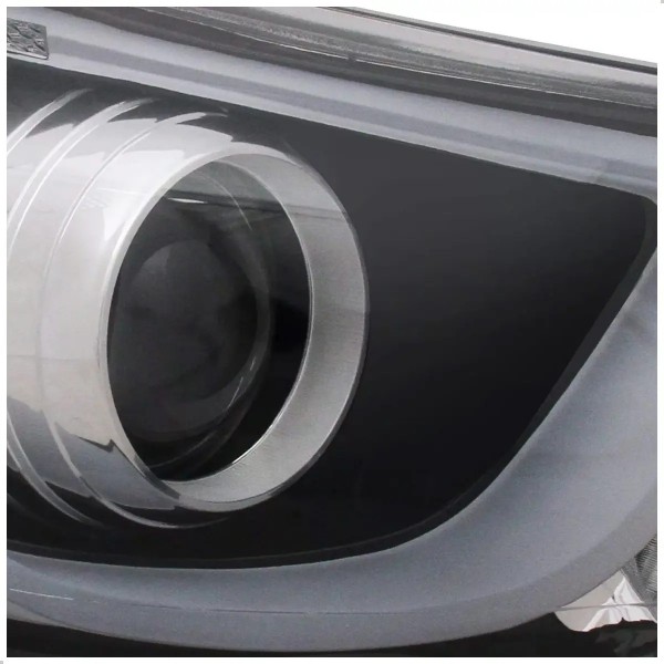 Farol Elantra 2014 2015 2016 Eletrico Com Motor Com Led