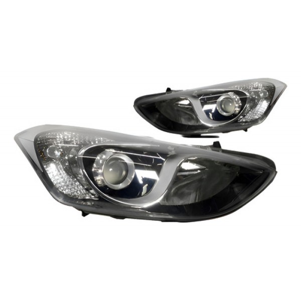 Par Farol I30 2013 A 2016 Eletrico C Motor S Entrada Xenom