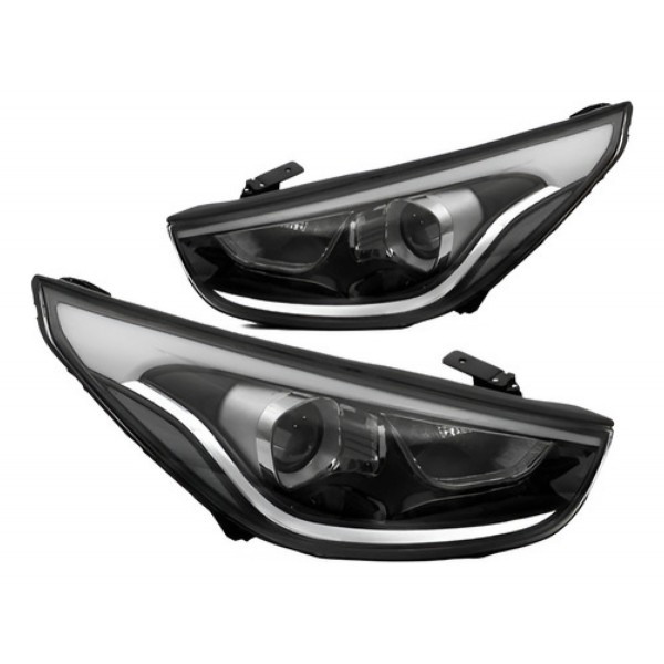 Par Farol Eletrico / Manual C/ Led Ix35 16 17 18 19 20 21 22