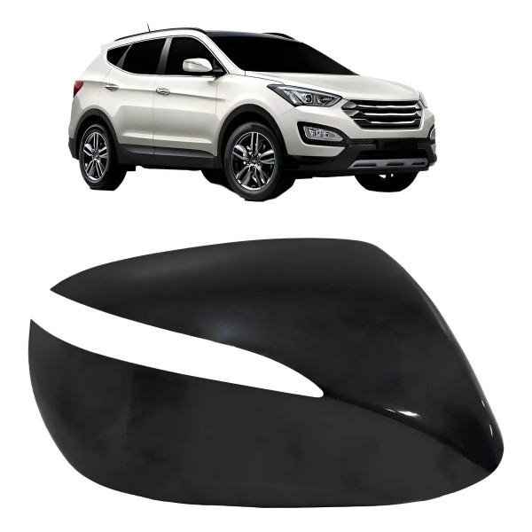 Capa Protetora De Retrovisor Santa Fe 2014 A 2019