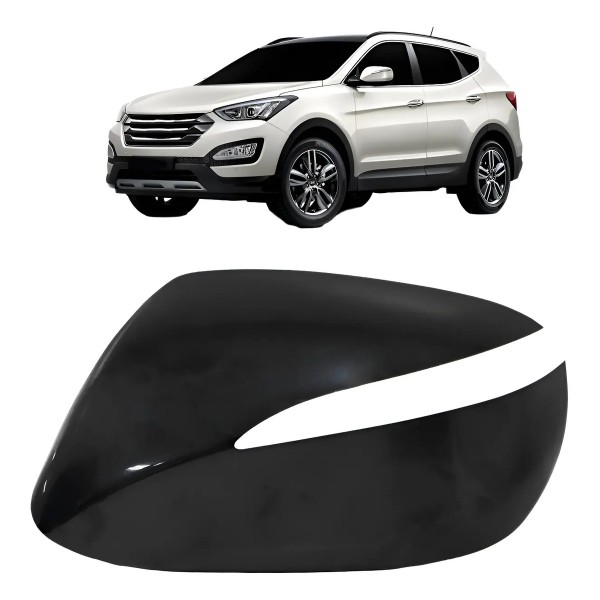 Capa Protetora De Retrovisor Santa Fe 2014 A 2019