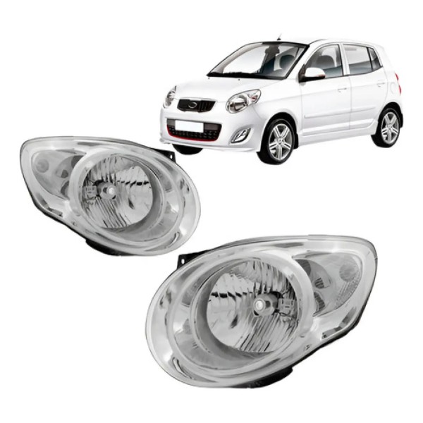Par Farol Picanto Ex Ax / At / Mt 2009 A 2011