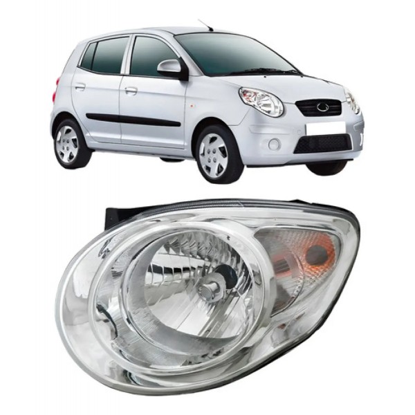 Farol Para Kia Picanto 2008 2009 2010 2011