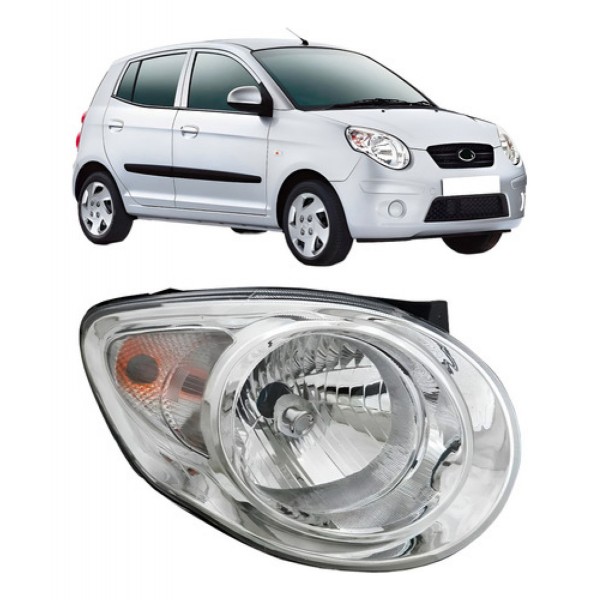 Farol Para Kia Picanto 2008 2009 2010 2011