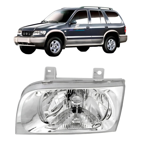 Farol Sportage 1998 1999 2000 2001 2002 Sem Lampada