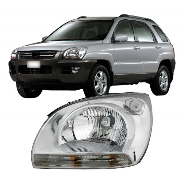 Farol Sportage 2005 2006 2007 2008