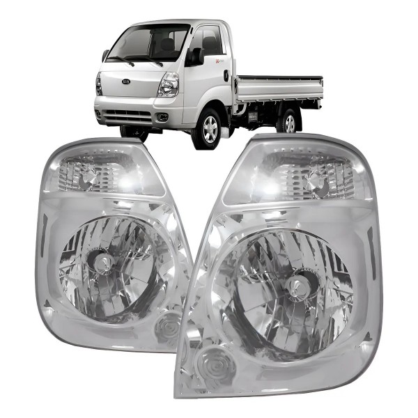Farol Kia Bongo 2006 2007 2008 2009 2010 2010 Pisca Cristal