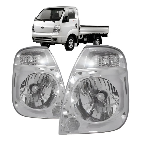Farol Kia Bongo 2006 2007 2008 2009 2010 2010 Pisca Cristal