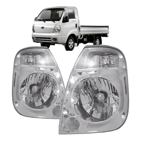 Farol Kia Bongo 2006 2007 2008 2009 2010 2010 Pisca Cristal