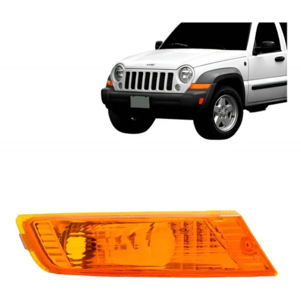 Lanterna Dianteira Ambar Cherokee Sport 2004 A 2007