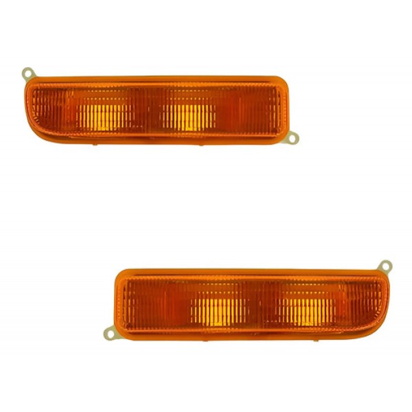 Par Pisca Seta Cherokee Sport 1997 A 2002 Ambar Inferior Laranja