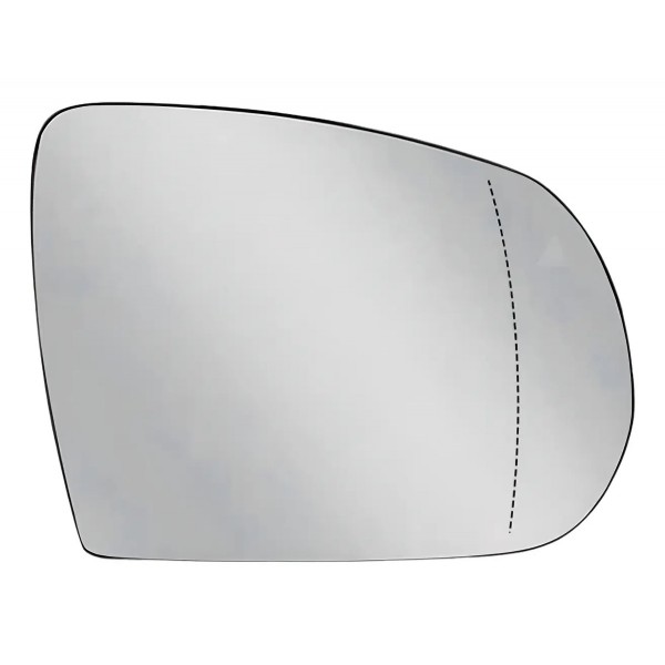 Lente Retrovisor Conjunto Compass 2017 A 2021 Direito