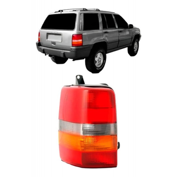 Lanterna Traseira Tricolor Cherokee 1993 A 1998
