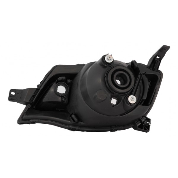 Farol Direito Manual Kwid 2017 A 2022 Mascara Negra C/ Friso Direito/passageiro