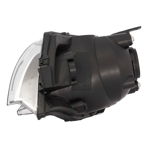 Farol Direito Manual Kwid 2017 A 2022 Mascara Negra C/ Friso Direito/passageiro