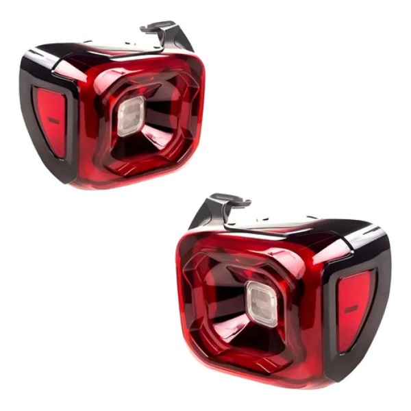 Par Lanterna Traseira Renegade Longitude 2019 A 2021 Com Led