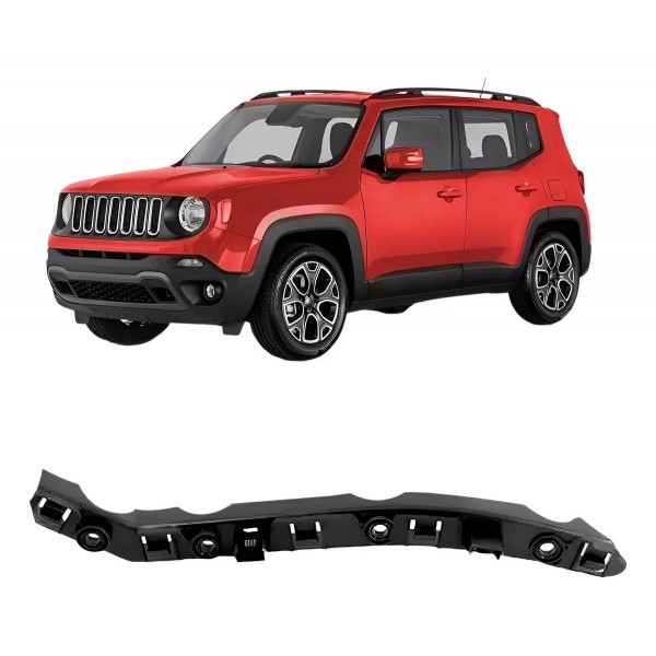 Guia Suporte Parachoque Dianteiro Renegade 2015 2016 17 2018