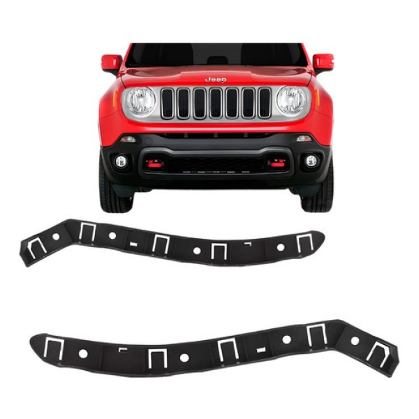 Guia Suporte Parachoque Dianteiro Renegade 2015 2016 2018