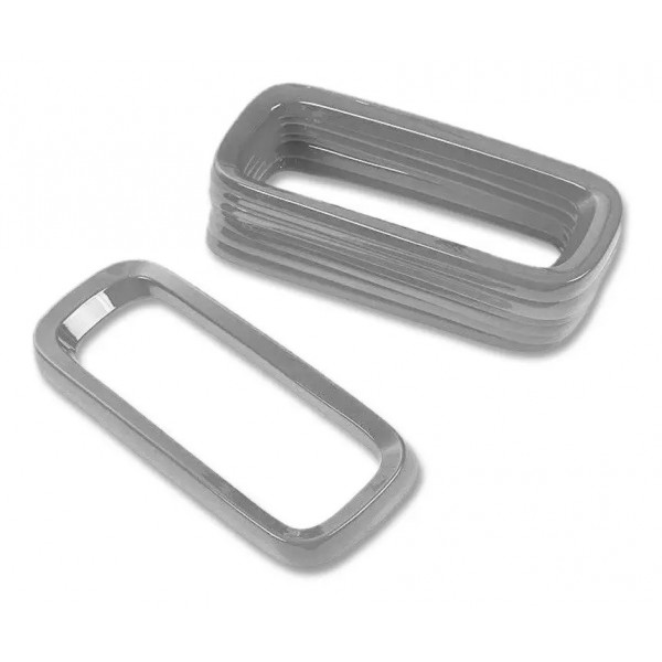 Friso Cromado Moldura Grade Jeep Renegade Frontal Cromado
