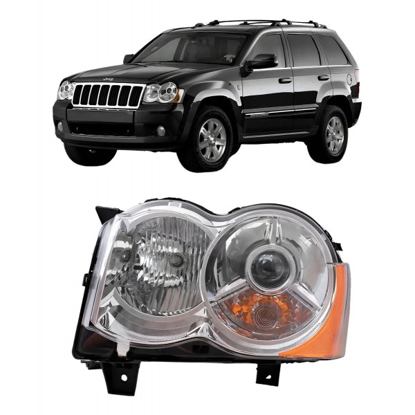 Farol Grand Cherokee 2008 A 2012