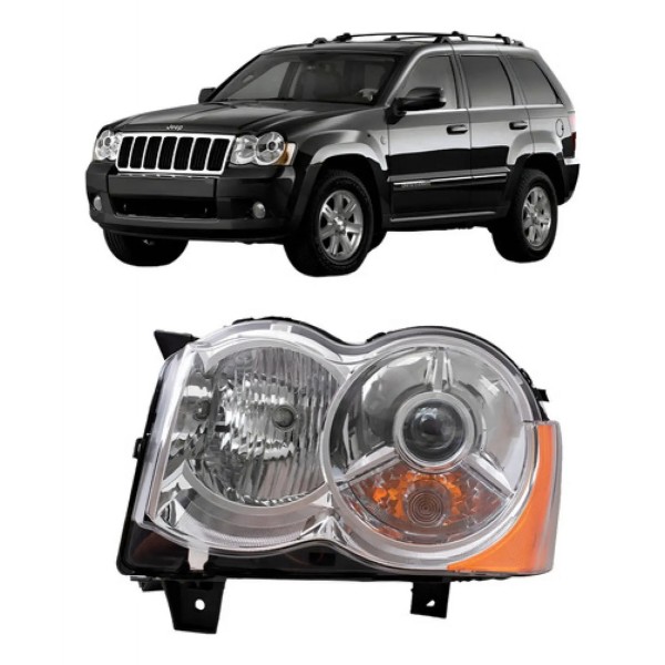 Farol Grand Cherokee 2008 A 2012
