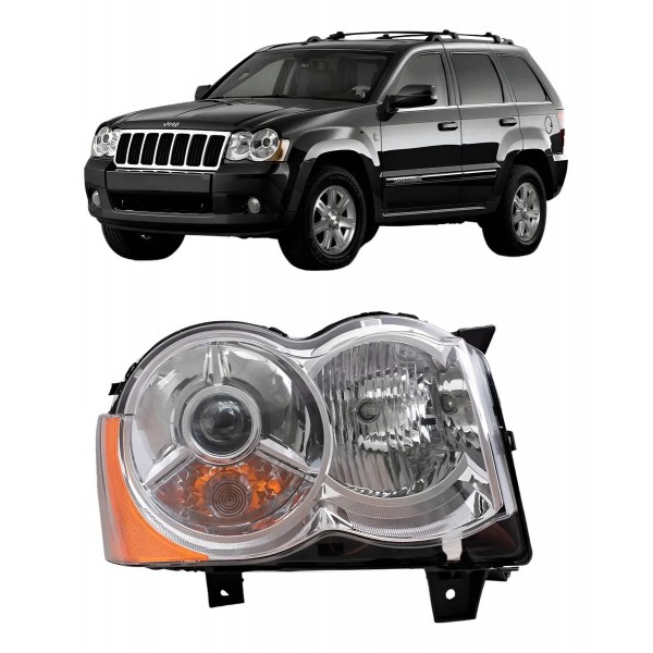 Farol Grand Cherokee 2008 A 2012