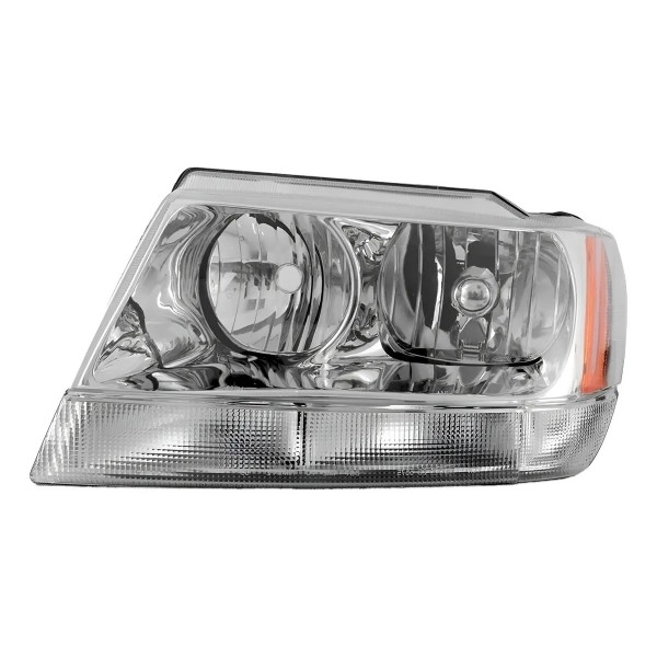 Farol Grand Cherokee 1999 A 2001 Cromado
