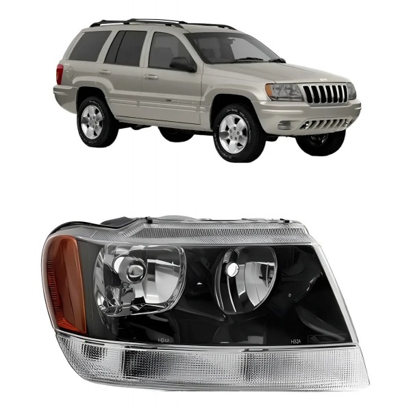 Farol Cherokee / Laredo 1999 A 2001 Fume
