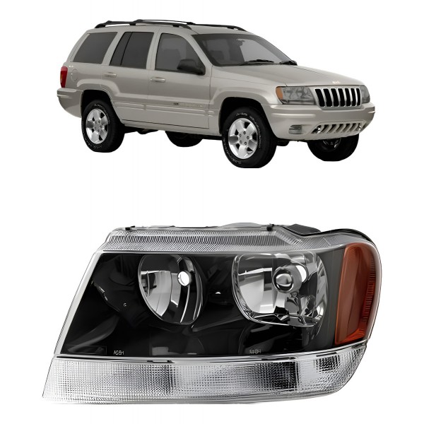 Farol Cherokee / Laredo 1999 A 2001 Fume
