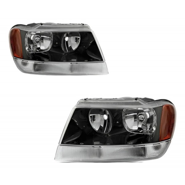 Par Farol Cherokee / Laredo 1999 A 2001 Fume