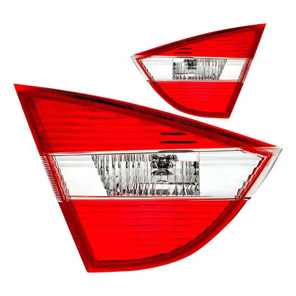 Par Lanterna Traseira Para Jac J5 2011 2012 2013 Porta Malas Ambos Lados Vermelho