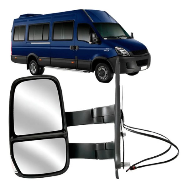 Retrovisor Elétrico Para Iveco Daily 2008 Até 2020