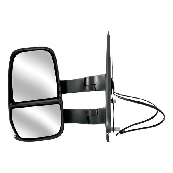 Retrovisor Eletrico Braço Longo Para Iveco Daily 08 Até 20