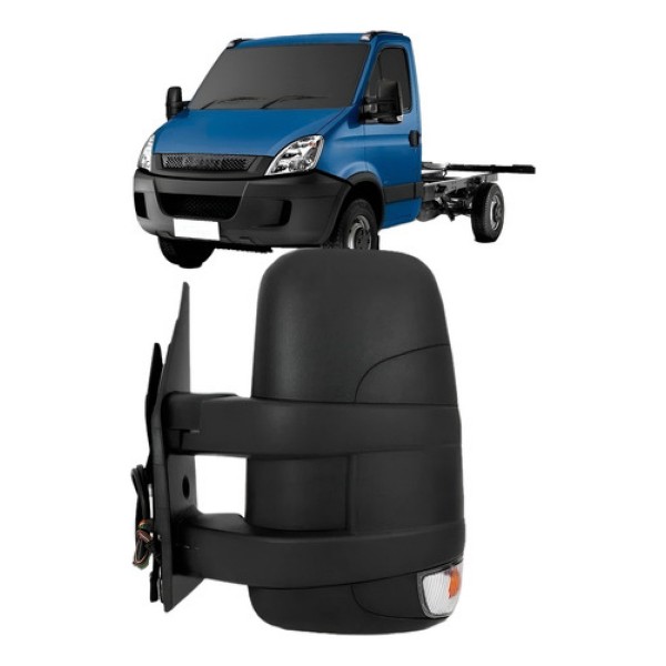 Retrovisor Para Iveco Daily 2008 A 2019 Elétrico C/pisca