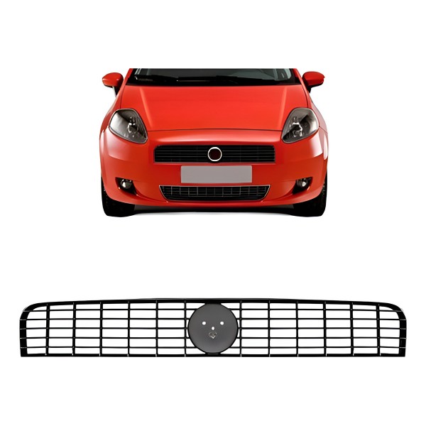 Grade Punto 2007 Até 2011 Preto