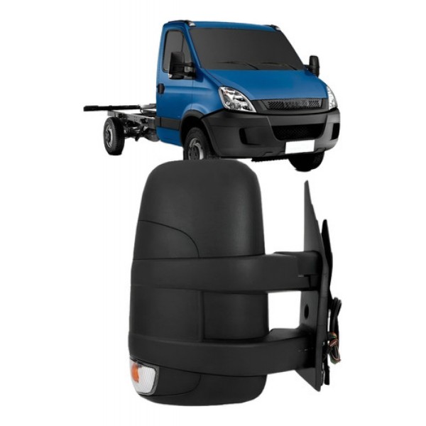 Retrovisor Para Iveco Daily 2008 A 2019 Elétrico C/pisca