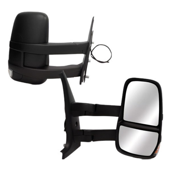Par Retrovisor Daily 2008 A 2022 Elétrico Longo