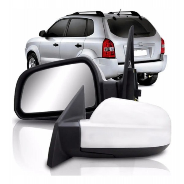 Retrovisor Tucson Retratil Foldway Hyundai Eletrico Lado Esq