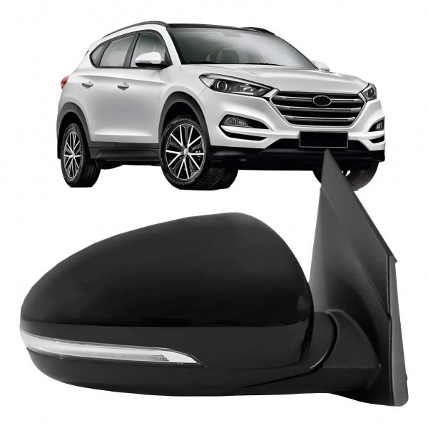 Retrovisor Tucson 2017 A 2024  Eletrico Retratil C/ Pisca