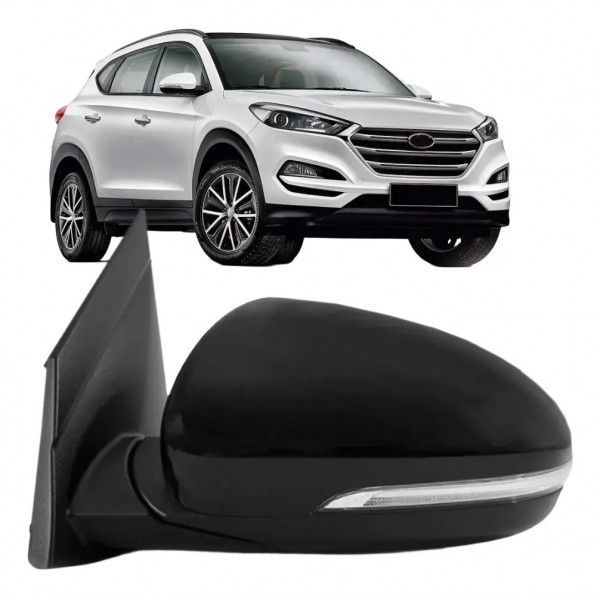 Retrovisor Tucson 2017 A 2024  Eletrico Retratil C/ Pisca