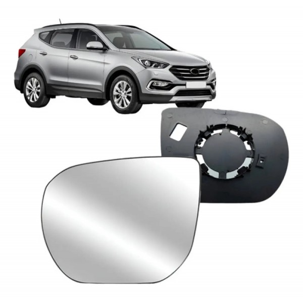 Lente Retrovisor Santa Fe 2014 2015 2016 2017 2018 2019