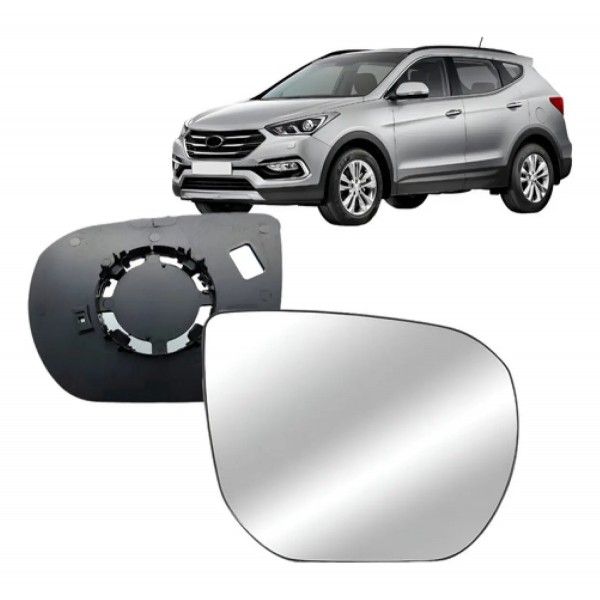 Lente Retrovisor Santa Fe 2014 2015 2016 2017 2018 2019
